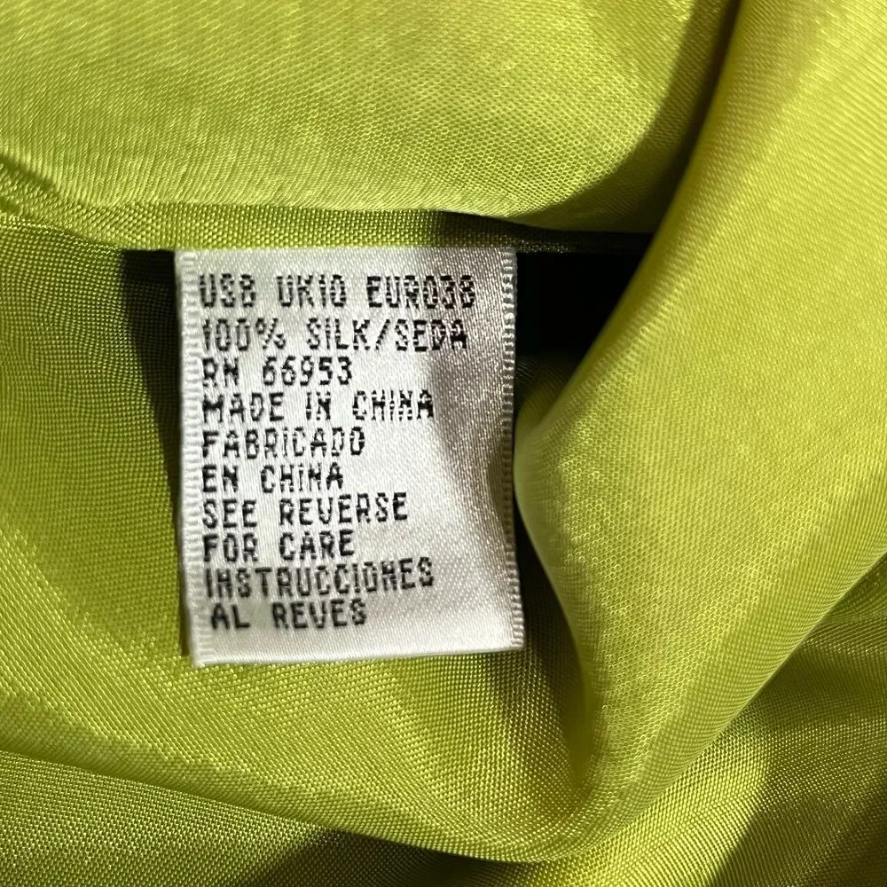 David Warren New York Vintage Silk Striped‎ Sheath Dress Sleeveless Pink Multi 8 - Picture 15 of 15